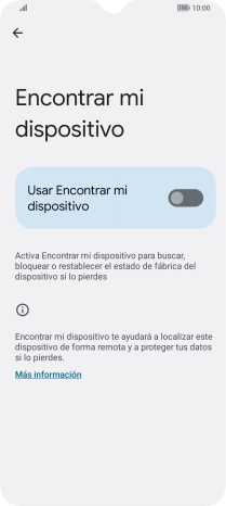 Pulsa el indicador junto a 