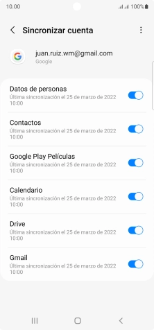Pulsa la tecla de inicio para terminar y regresar a la pantalla de inicio.