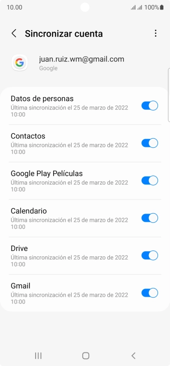 Pulsa la tecla de inicio para terminar y regresar a la pantalla de inicio.