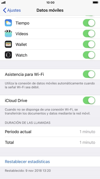 Pulsa el indicador junto a 