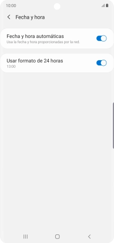 Pulsa la tecla de inicio para terminar y regresar a la pantalla de inicio.