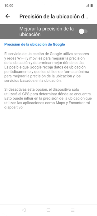 Si pulsas el indicador junto a 