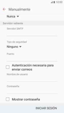 Pulsa INICIAR SESIÓN.
