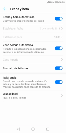 Pulsa la tecla de inicio para terminar y regresar a la pantalla de inicio.