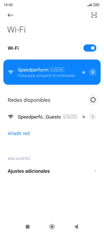 Pulsa la tecla de inicio para terminar y regresar a la pantalla de inicio.