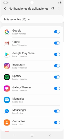 Pulsa la lista desplegable.