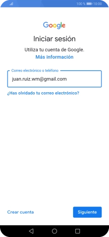 Pulsa Siguiente.