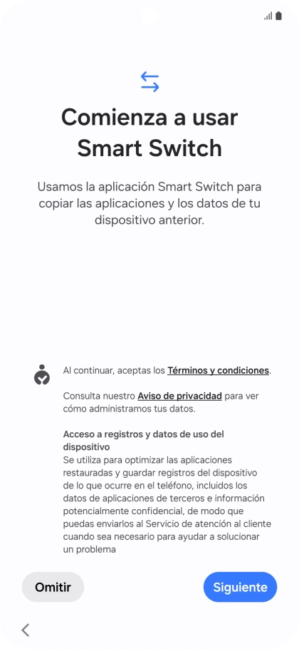 Pulsa Siguiente.
