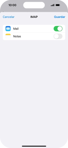 Pulsa Guardar. Ahora se ha configurado tu cuenta de correo electrónico. Si deseas seleccionar más ajustes del servidor de correo de entrada o de salida, continúa con los pasos siguientes.