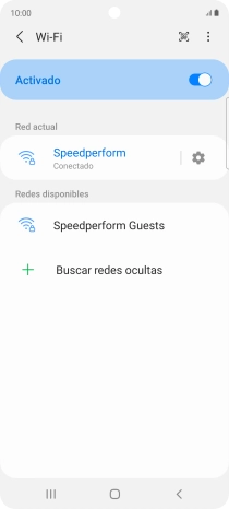 Pulsa la tecla de inicio para terminar y regresar a la pantalla de inicio.