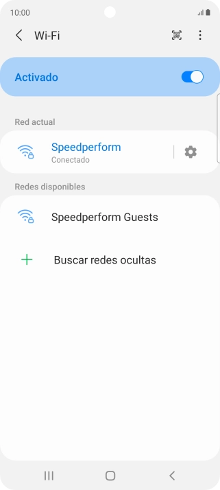 Pulsa la tecla de inicio para terminar y regresar a la pantalla de inicio.