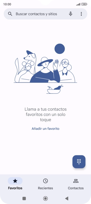 Pulsa el icono de menú.