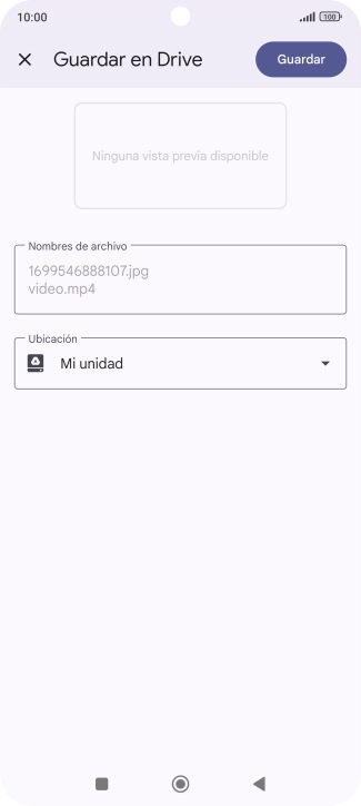 Pulsa la lista desplegable bajo 