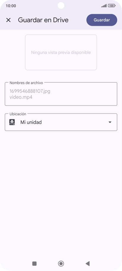 Pulsa la lista desplegable bajo 