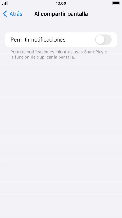 Pulsa el indicador junto a 