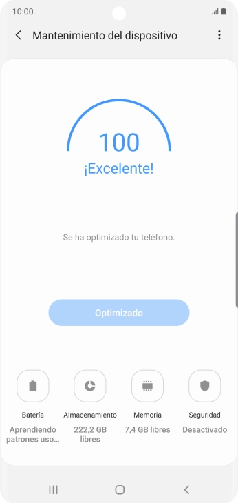 Pulsa Batería.