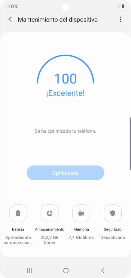 Pulsa Batería.