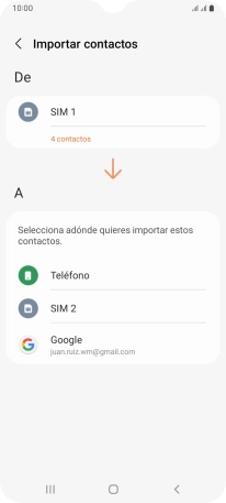 Pulsa Teléfono.
