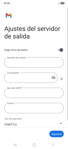 Pulsa el indicador junto a 