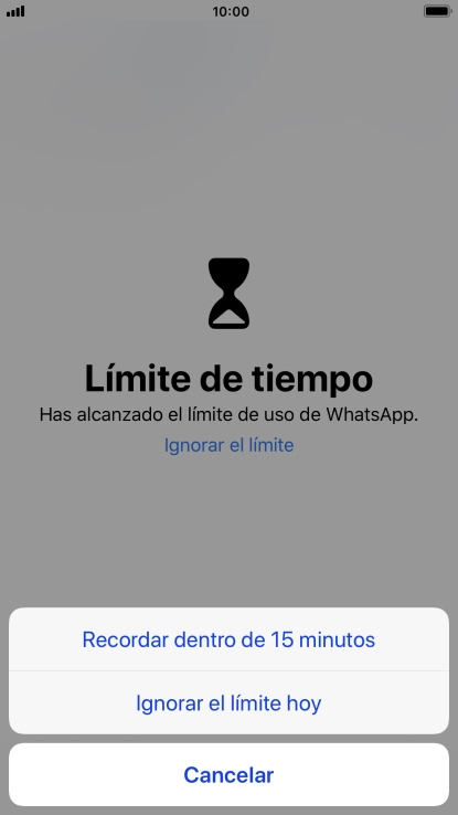 Pulsa el ajuste deseado.