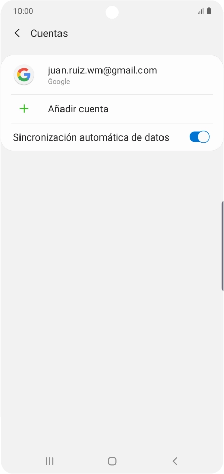 Pulsa la tecla de inicio para terminar y regresar a la pantalla de inicio.