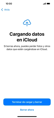 Pulsa el ajuste deseado.