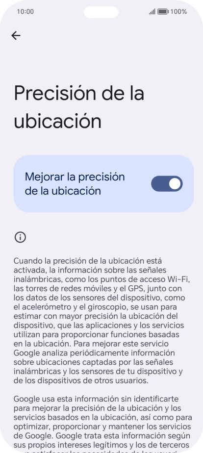 Si pulsas el indicador junto a 