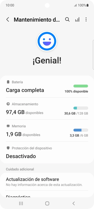 Pulsa Batería.