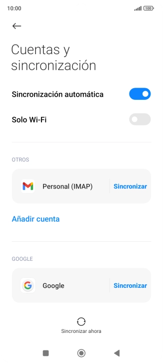 Pulsa la tecla de inicio para terminar y regresar a la pantalla de inicio.