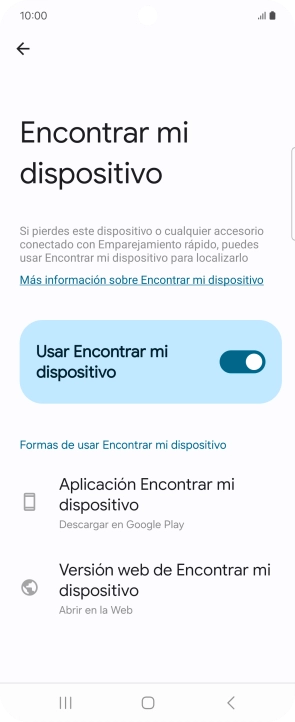 Pulsa la tecla de inicio para terminar y regresar a la pantalla de inicio.