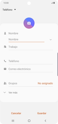 Pulsa la lista desplegable de la guía.