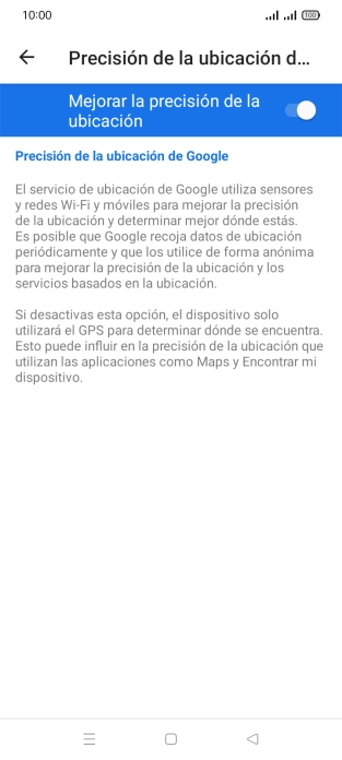 Si pulsas el indicador junto a 