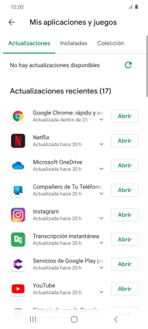 Pulsa Instaladas.