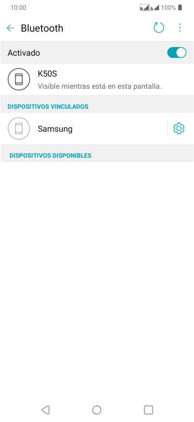 Pulsa la tecla de inicio para terminar y regresar a la pantalla de inicio.