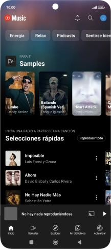 Pulsa Mi biblioteca.