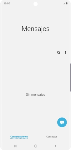 Pulsa el icono de nuevo mensaje.