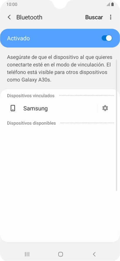 Pulsa la tecla de inicio para terminar y regresar a la pantalla de inicio.