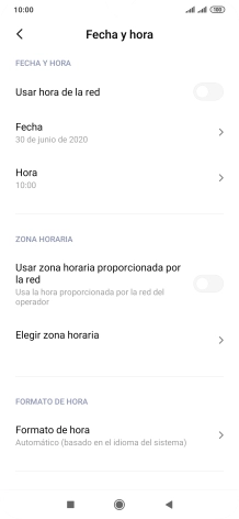 Pulsa el indicador junto a 
