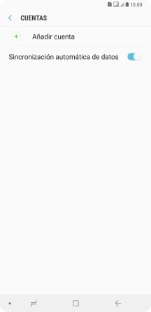 Pulsa Añadir cuenta.