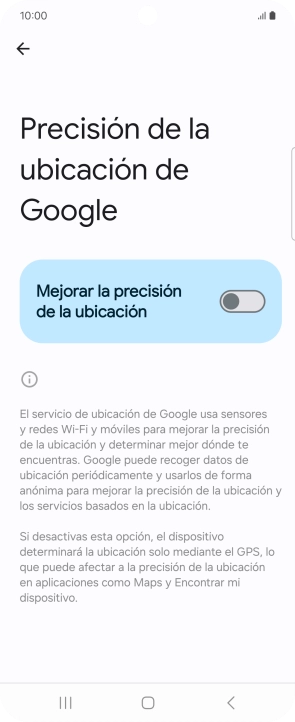 Si pulsas el indicador junto a 