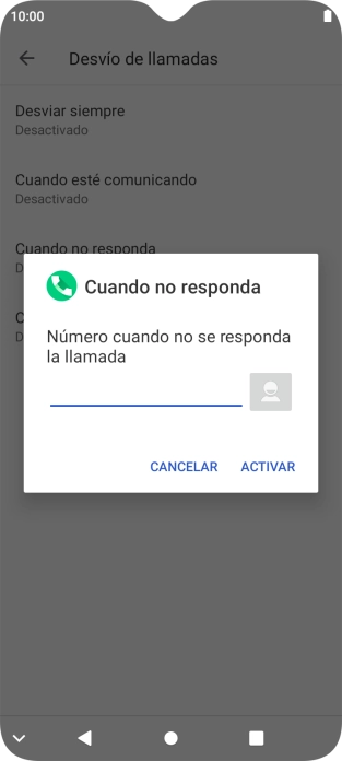 Introduce +34600132000 y pulsa ACTIVAR.