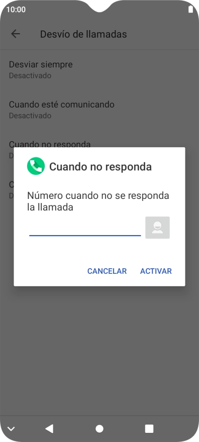 Introduce +34600132000 y pulsa ACTIVAR.