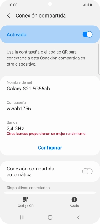 Pulsa la tecla de inicio para terminar y regresar a la pantalla de inicio.