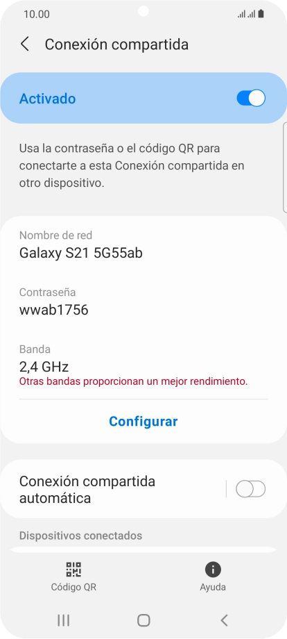 Pulsa la tecla de inicio para terminar y regresar a la pantalla de inicio.