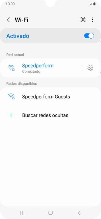 Pulsa la tecla de inicio para terminar y regresar a la pantalla de inicio.