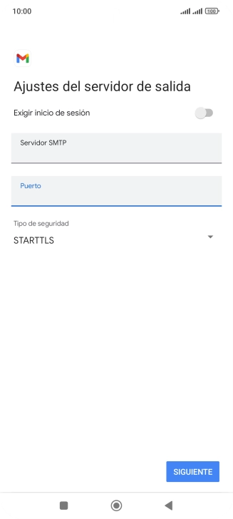 Pulsa la lista desplegable bajo 