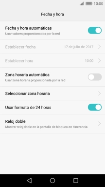 Pulsa el indicador junto a 