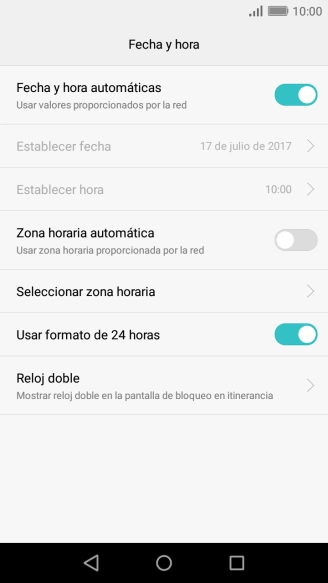 Pulsa el indicador junto a 