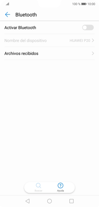 Pulsa el indicador junto a 