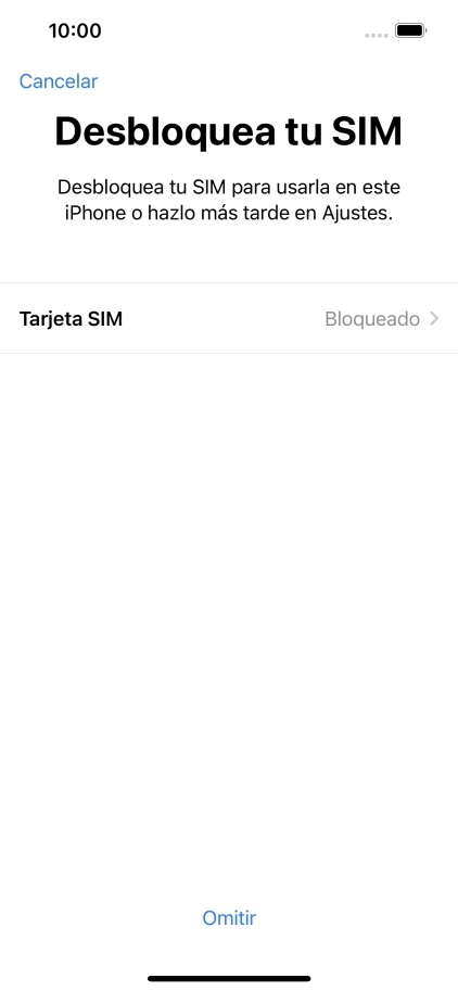 Pulsa Tarjeta SIM.
